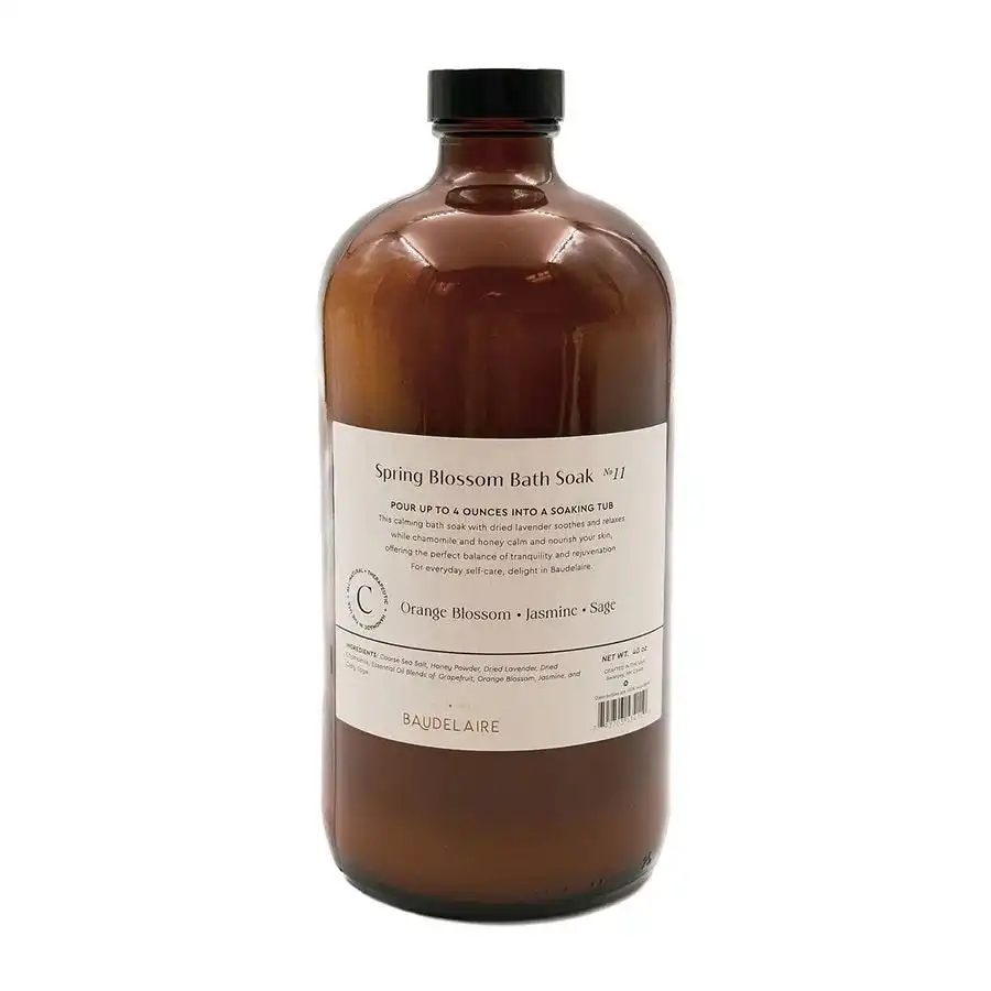 Baudelaire Calming Spring Blossom Bath Soak 40 oz. - Image 2