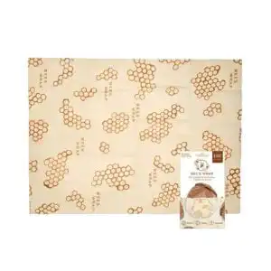 Bee’s Wrap Honeycomb Organic Cotton Beeswax Bread Wrap 17″ x 23″ Bee’s Wrap Honeycomb Organic Cotton Beeswax Bread Wrap 17″ x 23″