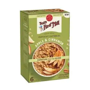Bob’s Red Mill Apple & Cinnamon Instant Oatmeal 6 (1.59 oz.) packets
