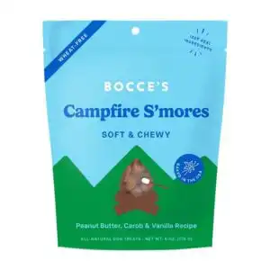 Bocce’s Bakery Campfire S’mores Soft & Chewy Dog Treats 6 oz.