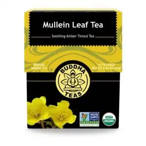 Buddha Teas Organic Mullein Leaf 18 tea bags Buddha Teas Organic Mullein Leaf 18 tea bags