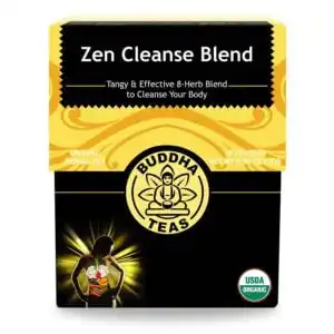 Buddha Teas Zen Cleanse Organic Premium Tea Blend 18 tea bags Buddha Teas Zen Cleanse Organic Premium Tea Blend 18 tea bags