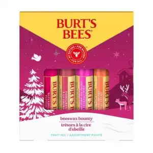 Burt’s Bees Holiday Beeswax Bounty Fruit Lip Balm Holiday Gift Set