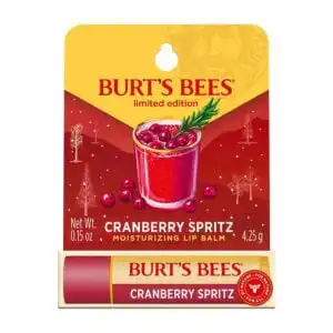 Burt’s Bees Holiday Cranberry Spritz Lip Balm 0.15 oz. blister box