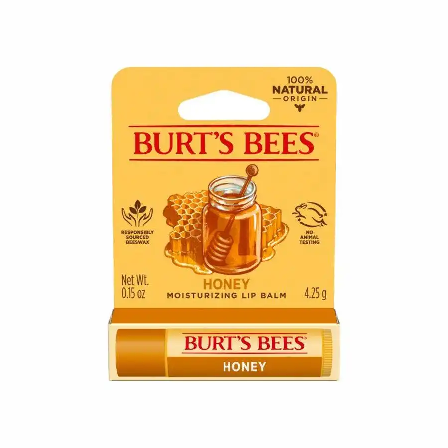 Burt's Bees Honey Lip Balm 0.15 oz. blister box