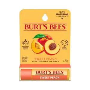 Burt’s Bees Sweet Peach Lip Balm 0.15 oz. blister box