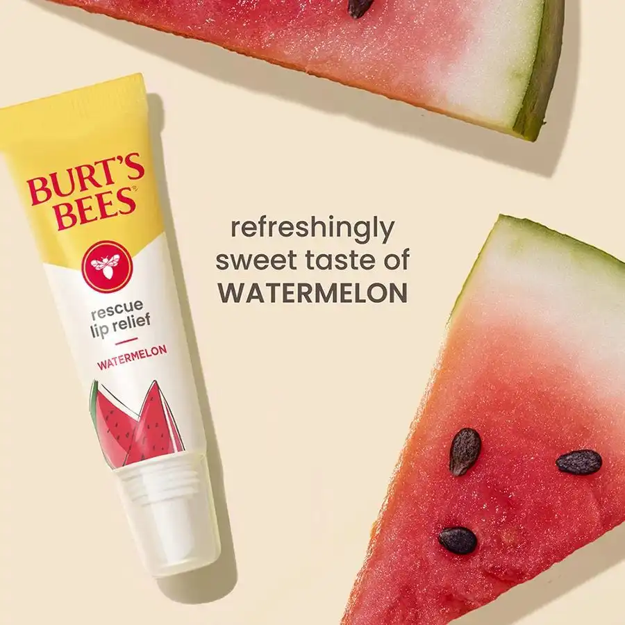 Burt's Bees Watermelon Rescue Lip Relief 0.35 oz. - Image 3