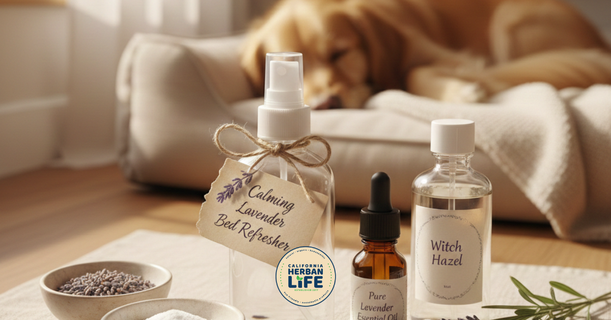 Calming Lavender Bed Refresher DIY