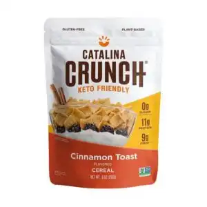 Catalina Snacks Cinnamon Toast Keto Friendly Cereal 9 oz.
