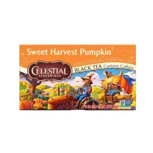 Celestial Seasonings Sweet Harvest Pumpkin Holiday Tea 18 tea bags