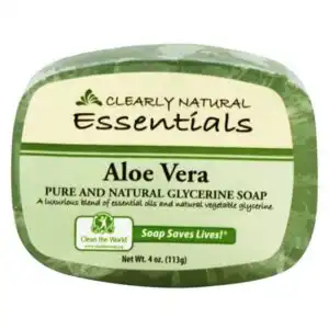 Clearly Natural Natural Glycerine Bar Soaps Aloe Vera 4 oz. Clearly Natural Natural Glycerine Bar Soaps Aloe Vera 4 oz.