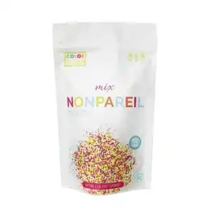 Color Kitchen Natural Nonpareil Rainbow Sprinkles 2 lbs.