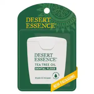 Desert Essence Tea Tree Oil Dental Floss 50 yards Desert Essence Tea Tree Oil Dental Floss 50 yards