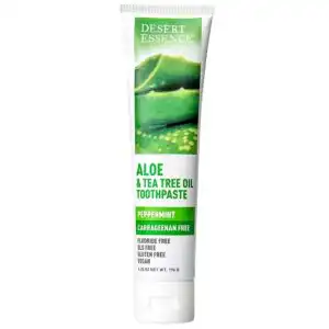 Desert Essence Tea Tree Oil + Aloe Carrageenan Free Toothpaste 6.25 oz.