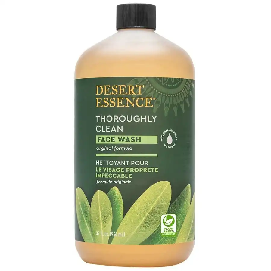Desert Essence Thoroughly Clean Face Wash Refill 32 fl. oz.