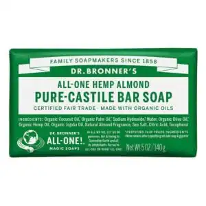 Dr. Bronner’s Almond Castile Bar Soap 5 oz.