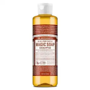 Dr. Bronner’s 18-in-1 Eucalyptus Castile Soap 8 fl. oz.