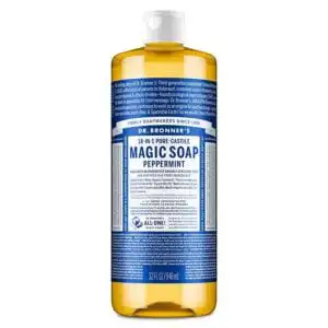 Dr. Bronner’s 18-in-1 Peppermint Castile Soap 32 fl. oz.