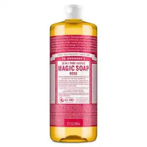 Dr. Bronner’s 18-in-1 Rose Castile Soap 32 fl. oz.