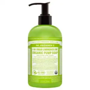 Dr. Bronner’s Organic Lemongrass Lime Hand Soap 12 fl. oz. Dr. Bronner’s Organic Lemongrass Lime Hand Soap 12 fl. oz.