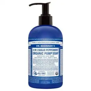 Dr. Bronner’s Organic Spearmint Peppermint Hand Soap 12 fl. oz.