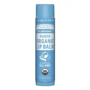 Dr. Bronner’s Organic Naked Lip Balm 0.15 oz. Dr. Bronner’s Organic Naked Lip Balm 0.15 oz.