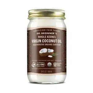Dr. Bronner’s Whole Kernel Coconut Oil (12 jars) 14 fl. oz.