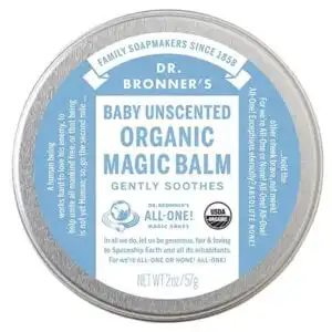 Dr. Bronner’s Baby Unscented Magic Balm 2 oz. Dr. Bronner’s Baby Unscented Magic Balm 2 oz.