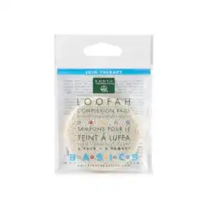 Earth Therapeutics Loofah Complexion Discs 2 diameter
