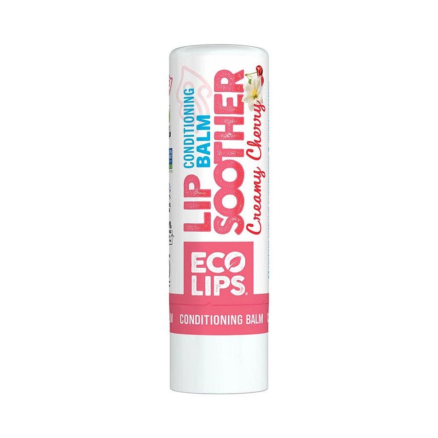 Eco Lips Creamy Cherry Lip Soother Conditioning Balm 0.15 oz.