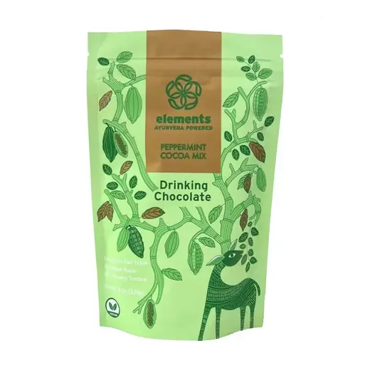 Elements Truffles Peppermint Drinking Hot Chocolate Mix 8 oz.