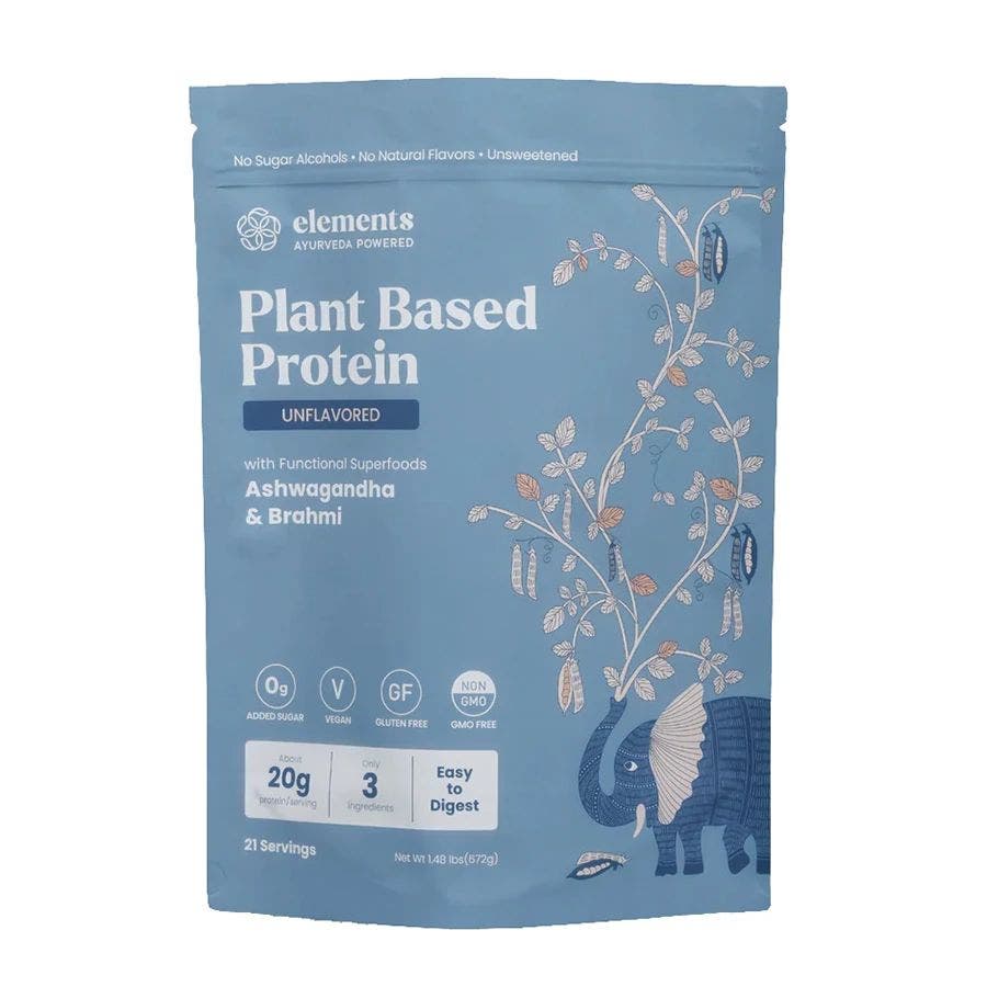 Elements Truffles Unflavored Plant Based Ayurvedic Protein Powder 1.48 lbs.