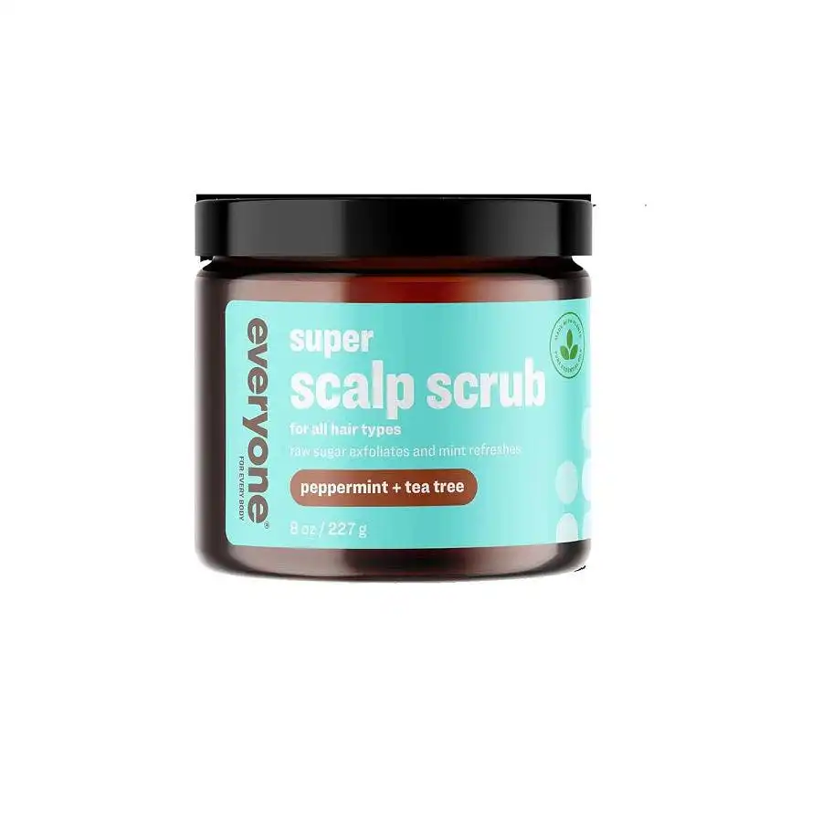 Everyone Peppermint + Tea Tree Super Scalp Scrub 8 oz.