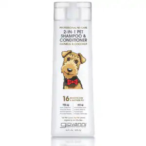 Giovanni Professional Pet 2-in-1 Shampoo & Conditioner Oatmeal & Coconut 16 oz