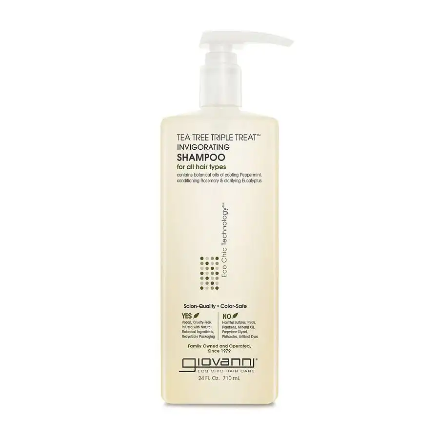 Giovanni Tea Tree Triple Treat Invigorating Shampoo 24 fl. oz.
