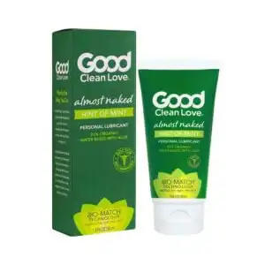 Good Clean Love Hint of Mint Almost Naked Personal Lubricant 1.69 oz. Good Clean Love Hint of Mint Almost Naked Personal Lubricant 1.69 oz.