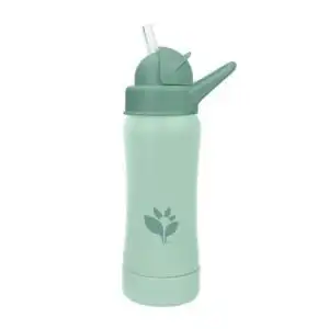 Green Sprouts Sage Sprout Ware Straw Bottle 10 oz.