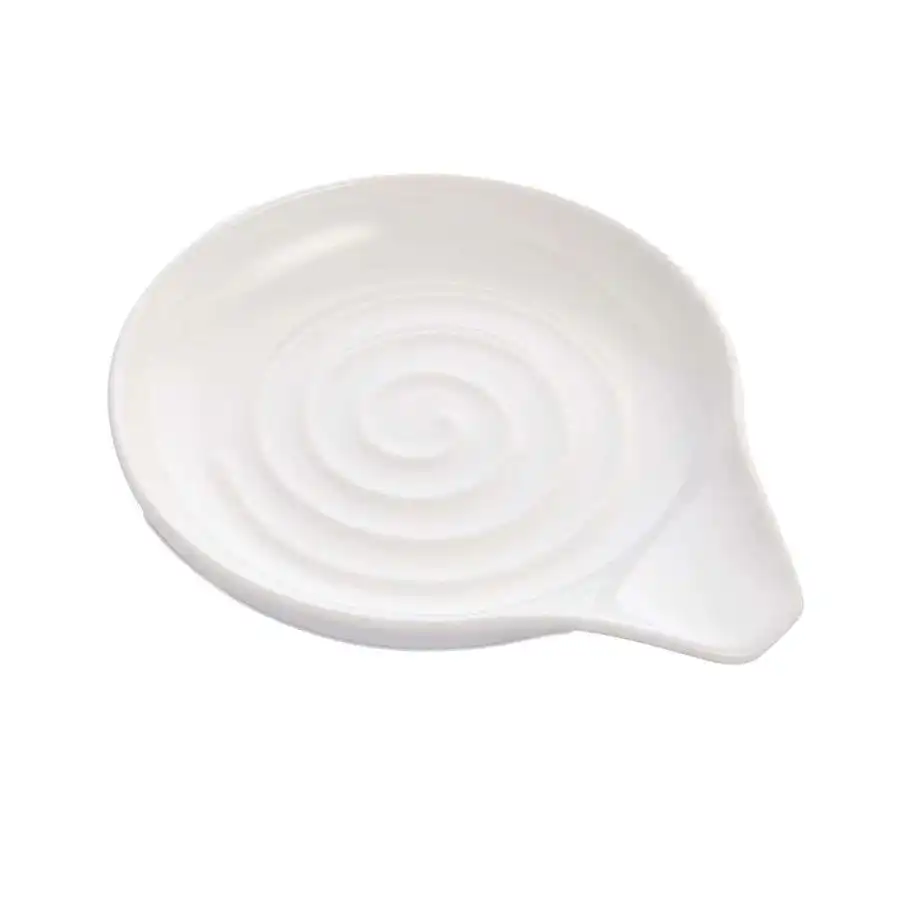 Harold Import Co. Ceramic Swirl Spoon Rest