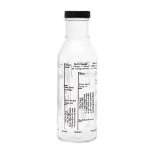 Harold Import Co. Light Salad Dressing Mixer Bottle with Recipes 13 oz.