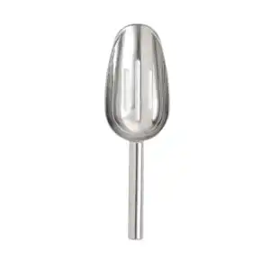 Harold Import Co. 18/8 Stainless Steel Slotted Ice Scoop Harold Import Co. 18/8 Stainless Steel Slotted Ice Scoop