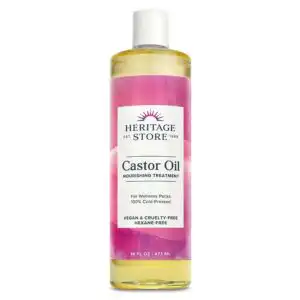 Heritage Products Castor Oil Hexane Free – 16 fl oz