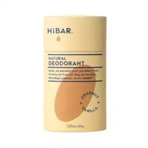 HiBar Coconut + Vanilla Plastic-Free Deodorant 2.25 oz.