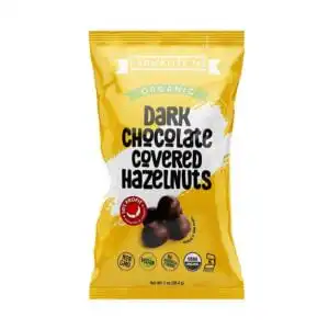 Karmalize.Me Vegan Dark Chocolate Covered Hazelnuts 1 oz.