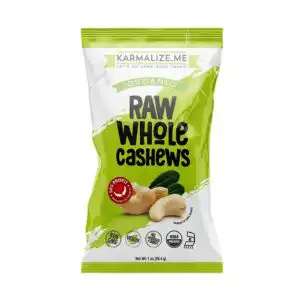 Karmalize.Me Raw Whole Cashews 1 oz.