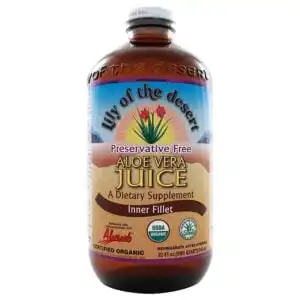 Lily of the Desert Organic Preservative Free Aloe Vera Juice 32 fl. oz. Lily of the Desert Organic Preservative Free Aloe Vera Juice 32 fl. oz.