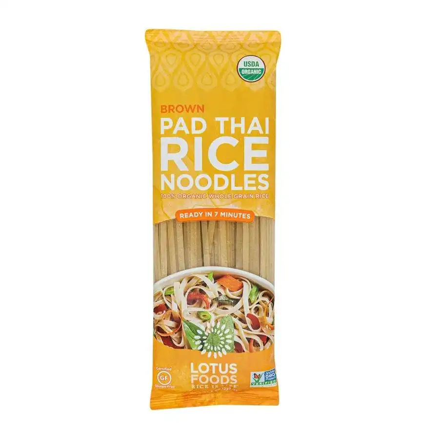 Lotus Foods Organic Brown Pad Thai Rice Noodles 8 oz.