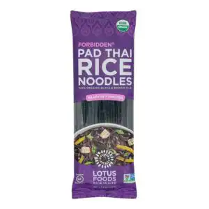 Lotus Foods Organic Forbidden Pad Thai Rice Noodles 8 oz.