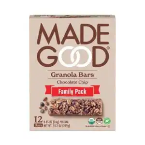 MadeGood Chocolate Chip Granola Bars Family Pack 12 count