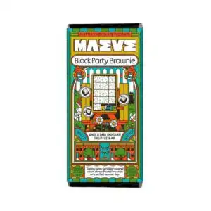 Maeve Block Party Brownie Dark Chocolate Truffle Bar 2.5 oz.