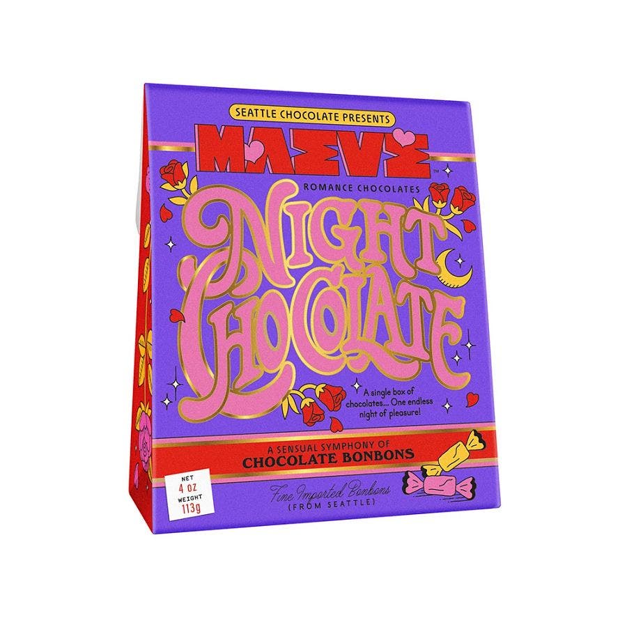 Maeve Chocolate Valentine's Night Chocolate Bonbons 4 oz.